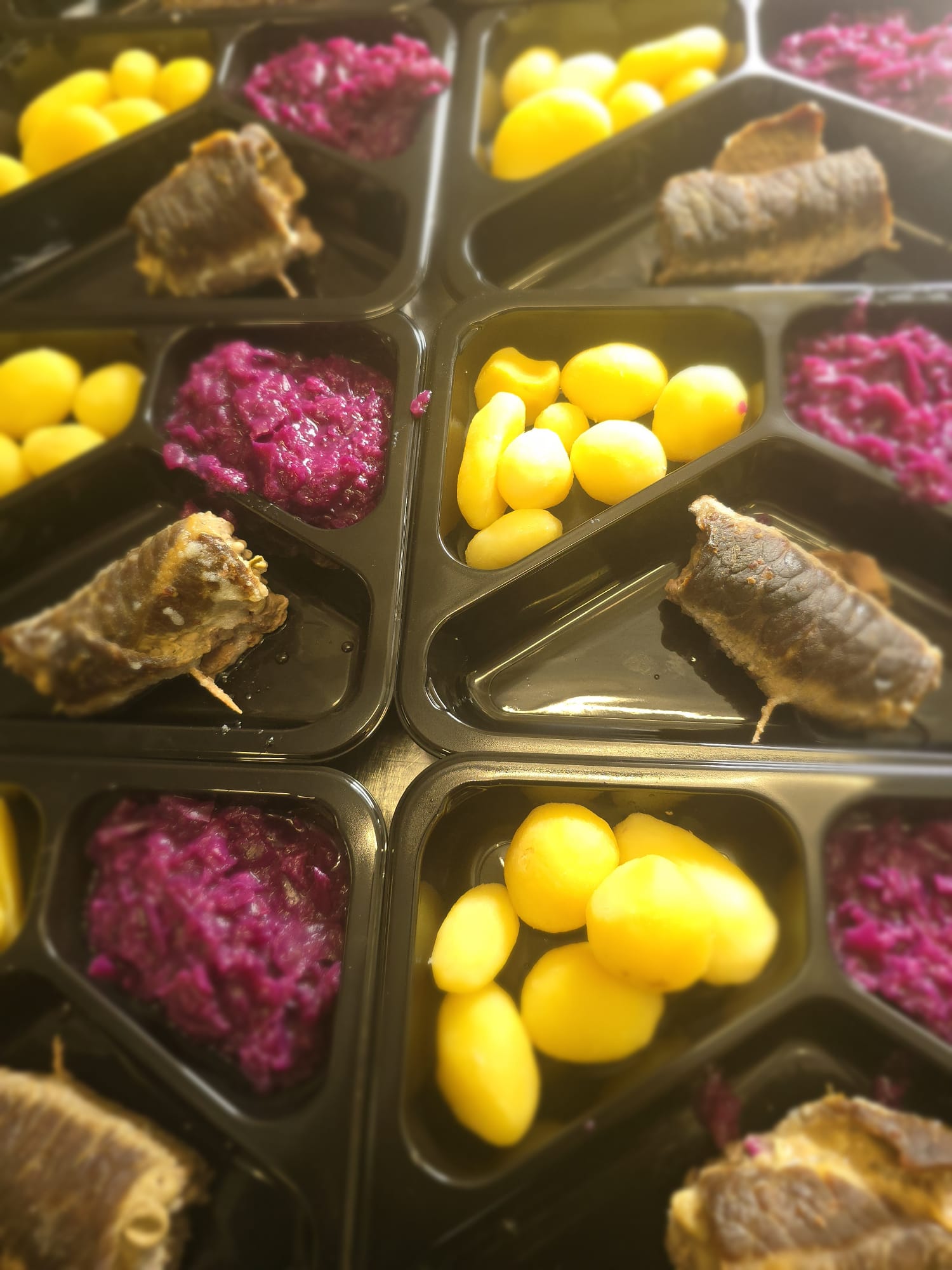 Essen auf Rädern Lieferung